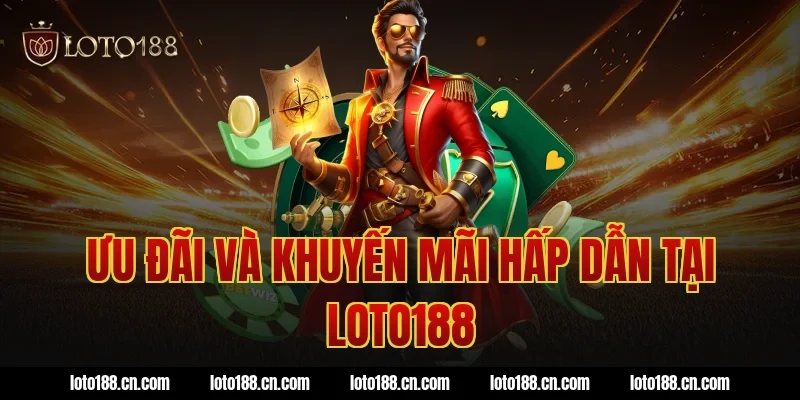 Ưu đãi và khuyến mãi hấp dẫn tại Loto188